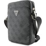 Guess PU 4G Triangle Logo taška 8", čierna