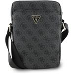Guess PU 4G Triangle Logo taška 8", čierna