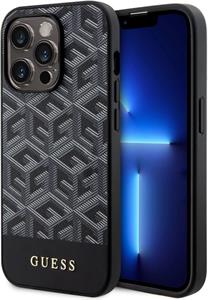 Guess PU G Cube MagSafe kryt pre iPhone 15 Pro Max, čierny