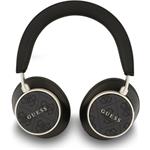 Guess PU Leather 4G Classic Logo ENC, bezdrôtové slúchadlá, čierne