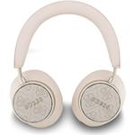 Guess PU Leather 4G Classic Logo ENC, bezdrôtové slúchadlá, ružové