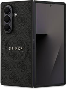 Guess PU Leather 4G Colored Ring Magnetic kryt pre Samsung Galaxy Z Fold 7, čierny