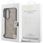 Guess PU Leather 4G Colored Ring Magnetic kryt pre Samsung Galaxy Z Fold 7, ružový