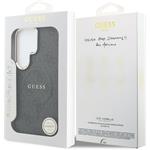 Guess PU Leather 4G Gold Frame Magnetic kryt pre Samsung Galaxy S26 Ultra, čierny