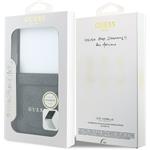 Guess PU Leather 4G Magnetic kryt pre Samsung Galaxy Z Flip 8, čierny