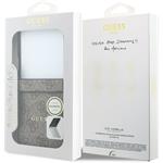Guess PU Leather 4G Magnetic kryt pre Samsung Galaxy Z Flip 8, hnedý