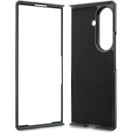 Guess PU Leather 4G Magnetic kryt pre Samsung Galaxy Z Fold 8 Ultra, čierny