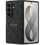 Guess PU Leather 4G Magnetic kryt pre Samsung Galaxy Z Fold 8 Ultra, čierny