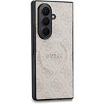 Guess PU Leather 4G Magnetic kryt pre Samsung Galaxy Z Fold 8 Ultra, ružový