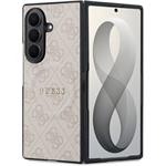 Guess PU Leather 4G Magnetic kryt pre Samsung Galaxy Z Fold 8 Ultra, ružový