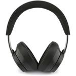 Guess PU Leather 4G Triangle Logo ENC, bezdrôtové slúchadlá, čierne