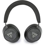 Guess PU Leather 4G Triangle Logo ENC, bezdrôtové slúchadlá, čierne