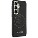 Guess PU Perforated 4G Logo Magnetic kryt pre Samsung Galaxy S26, čierny