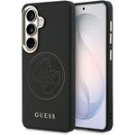 Guess PU Perforated 4G Logo Magnetic kryt pre Samsung Galaxy S26, čierny