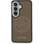 Guess PU Perforated 4G Logo Magnetic kryt pre Samsung Galaxy S26, hnedý
