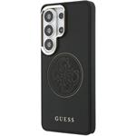 Guess PU Perforated 4G Logo Magnetic kryt pre Samsung Galaxy S26 Ultra, čierny