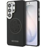 Guess PU Perforated 4G Logo Magnetic kryt pre Samsung Galaxy S26 Ultra, čierny