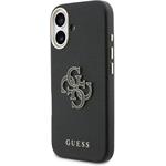 Guess PU Resin Logo kryt pre iPhone 17, čierny