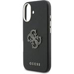 Guess PU Resin Logo kryt pre iPhone 17, čierny