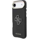 Guess PU Resin Logo kryt pre iPhone Air, čierny