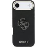 Guess PU Resin Logo kryt pre iPhone Air, čierny