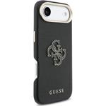 Guess PU Resin Logo kryt pre iPhone Air, čierny