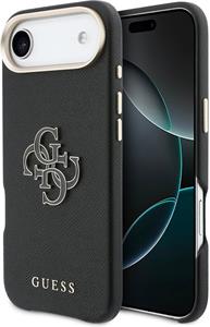 Guess PU Resin Logo kryt pre iPhone Air, čierny