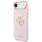 Guess PU Resin Logo kryt pre iPhone Air, ružový