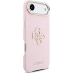 Guess PU Resin Logo kryt pre iPhone Air, ružový