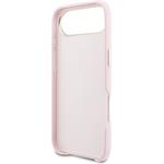Guess PU Resin Logo kryt pre iPhone Air, ružový