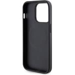 Guess PU Saffiano MagSafe kryt pre iPhone 15 Pro Max, čierny