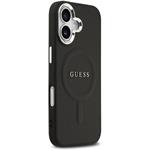 Guess PU Saffiano MagSafe kryt pre iPhone 17, čierny
