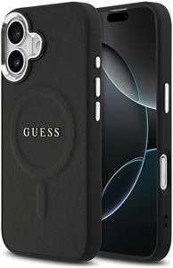 Guess PU Saffiano MagSafe kryt pre iPhone 17, čierny