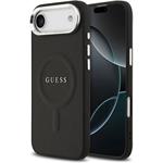 Guess PU Saffiano MagSafe kryt pre iPhone Air, čierny