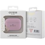 Guess Saffiano 4G Charm puzdro pre AirPods Pro 2, ružové