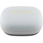 Guess Satin Classic Logo OWS bezdrôtové slúchadlá, béžové