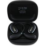 Guess Satin Classic Logo OWS bezdrôtové slúchadlá, čierne