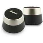 Guess Script Metal Logo bluetooth reproduktor, 5W, čierny