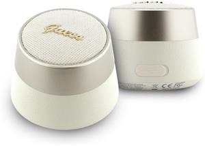 Guess Script Metal Logo bluetooth reproduktor, 5W, zlatý