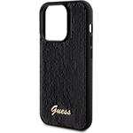 Guess Sequin Script Logo kryt pre iPhone 14 Pro, čierny