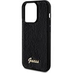 Guess Sequin Script Logo kryt pre iPhone 14 Pro Max, čierny