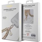 Guess univerzálny popruh na ruku 4G Charm, zlatý