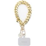 Guess univerzálny popruh na ruku 4G Charm, zlatý