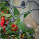 Gusta Garden Charly Chili XL samozavlažovací kvetináč, svetlo-sivý