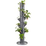 Gusta Garden Sissi Strawberry classic samozavlažovací kvetináč, 6 poschodí, antracit