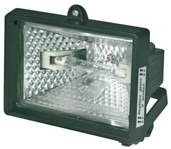 Halogénový reflektor EMOS 150W čierny