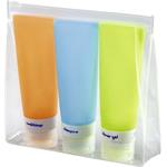 Hama 128795, set na kozmetiku pre palubnú batožinu do lietadla, silikónový