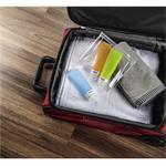 Hama 128795, set na kozmetiku pre palubnú batožinu do lietadla, silikónový