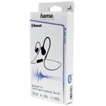 Hama 177094, bluetooth clip-on slúchadlá s mikrofónom Active BT, čierna