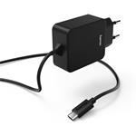 Hama 178277, sieťová nabíjačka s káblom, USB typ C (USB-C), 3 A, blister Basic